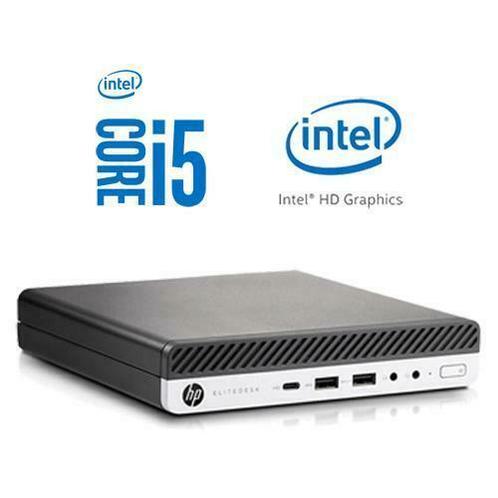 HP Elitedesk 800 G3 Mini  Core i5 7500T  8GB  256GB SSD
