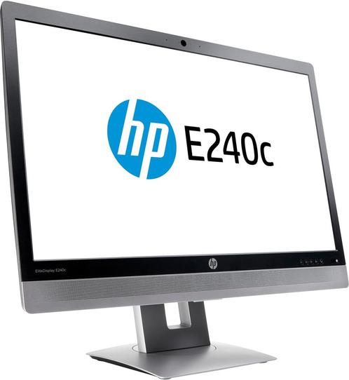 HP EliteDisplay E240c 24 inch Webcam Monitor  Full HD 19...