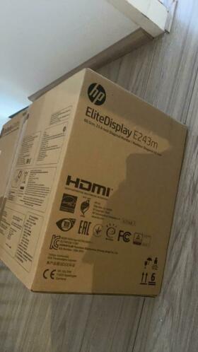 HP EliteDisplay E243m led monitor NIEUW IN DOOS 23.8inch