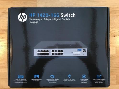 HP Enterprise 1420-16G Onbeheerde netwerkswitch L2 Gigabit E