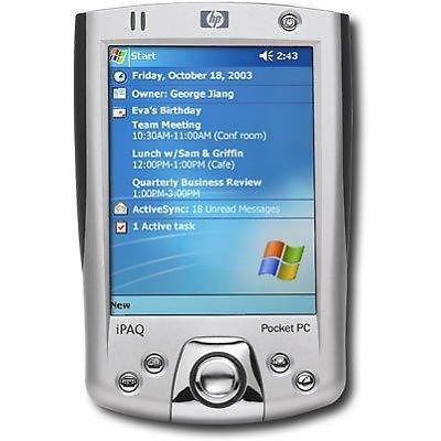 HP IPAQ H2200 Pocket PC  PDA (compleet en werkend)