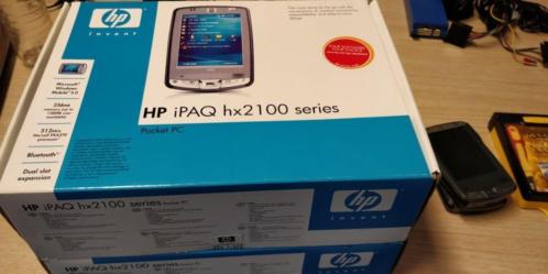 HP ipaq hx2190 PDA nieuw in doos 2x  2x gebruikt als bonus.