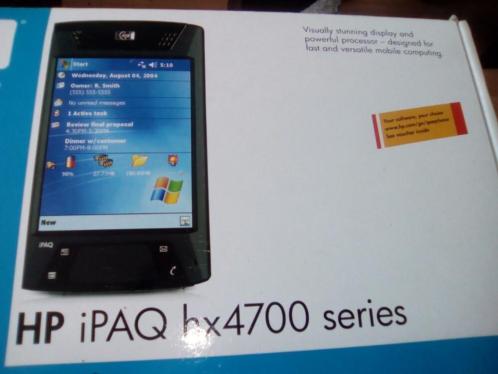 HP ipaq hx4700 pocket pc