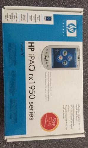 HP Ipaq RX1950 PDA met veel accessoires