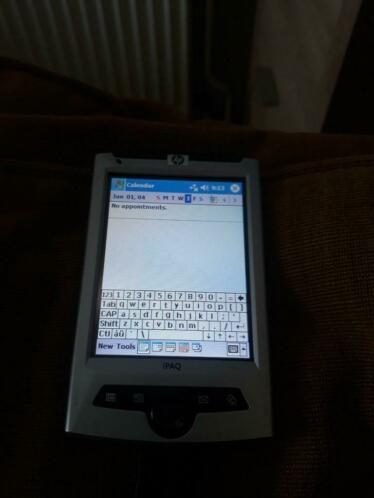 Hp ipaq rz1710 met toebehoren.