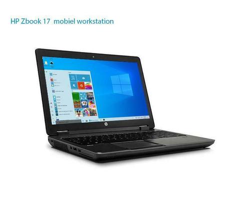 HP laptop Zbook 17  16 GB  1TB SSD  Quadro K3100M  1jr