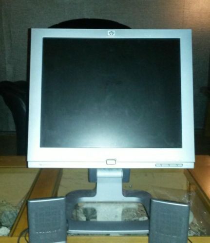 HP Lcd beeldscherm  boxen