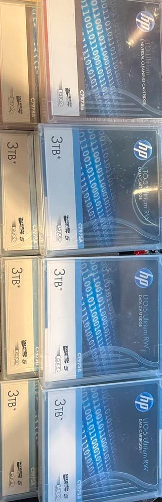 HP LTO5 ultrium 3TB nieuw