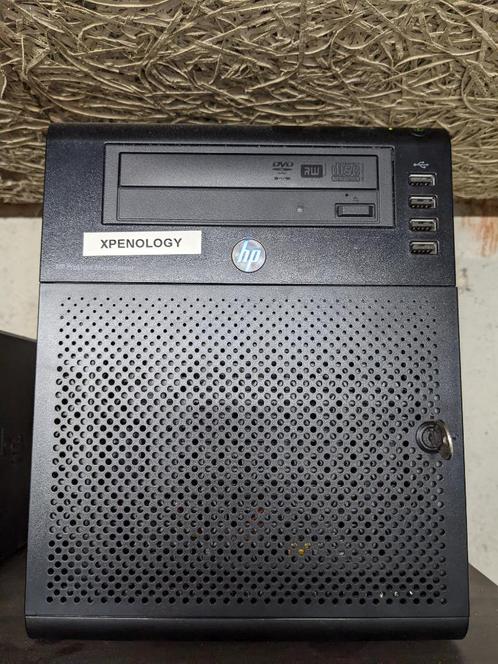 HP Microserver N36L Xpenology - Dual-NIC 2x1TB 4GB Bios-mods