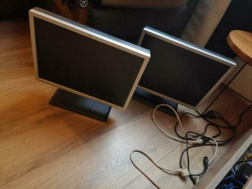 Hp monitor schermen 2 stuks