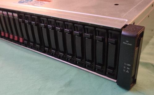 HP MSA 2040 Storage array  13 brackets en 3.2 TB