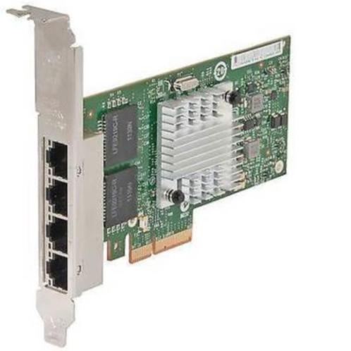 HP NC365T QUAD GIGABIT LAN-card, PCI-E (refurbished)