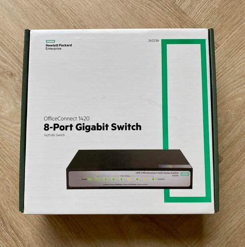 HP OfficeConnect 1420-8G 8-poorts Gigabit switch (Nieuw)