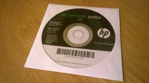 HP officejet 6500a e710 Driver, cd rom