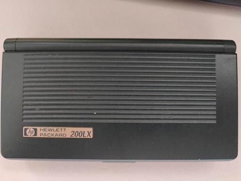 HP PDA 200LX, retro zak PC 1992-1994. Serienr. SG53300277