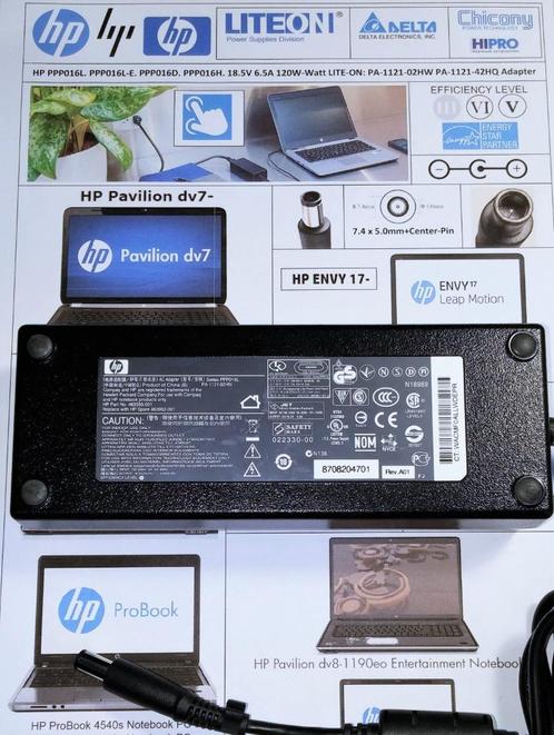 HP PPP016L 18.5V 6.5A 120W PA-1121-02HN 463953-001 Adapter