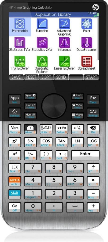 HP prime graphing calculator - grafische rekenmachine