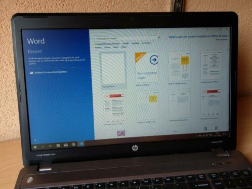 HP Probook laptop met Windows 10 amp Office Pro Plus  oplader
