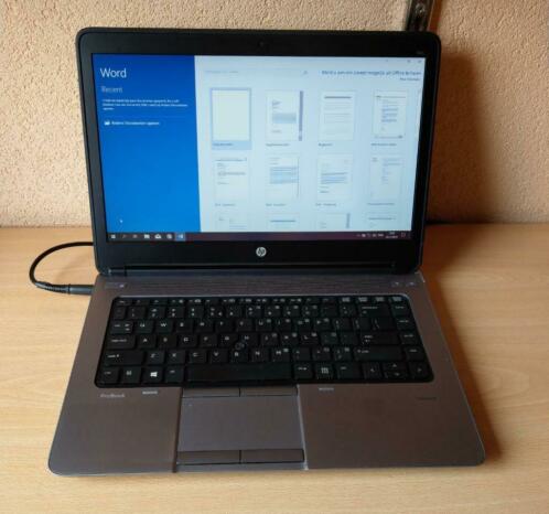 HP Probook laptop Windows 10  Office Pro Plus met oplader