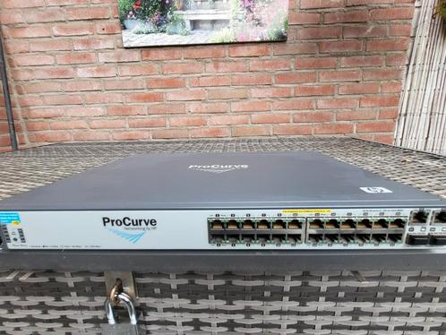 HP ProCurve 2610-24-pwr switch, en HP ProLiant DL 360 Gen 9