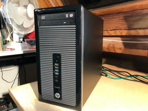 HP Prodesk 400 G1  G-3220 120GB SSD 500GB HDD 6GB RAM