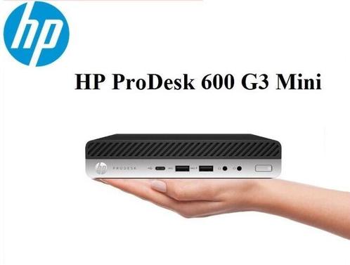 HP Prodesk 600 G3 mini i3-6100T 8GB 256GB SSD W11 USB C
