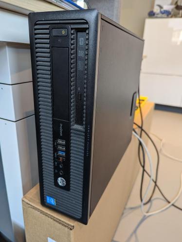 HP Prodesk G1 SFF desktop computer met Windows 10 Pro en SSD