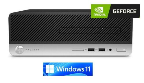 HP ProDesk G4 - i7 7700 - 8GB - 256GB - Windows 11 - Nvidia