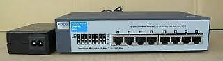HP Professionele switch 8 poorten 1400-8g j9077a PROCURVE