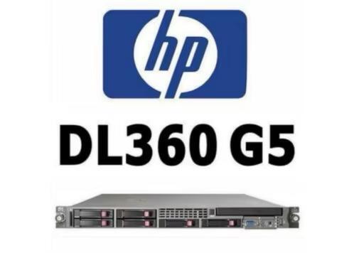 HP Proliant DL360 g5, 2x 2ghz xeon, 16gb, redundant voeding