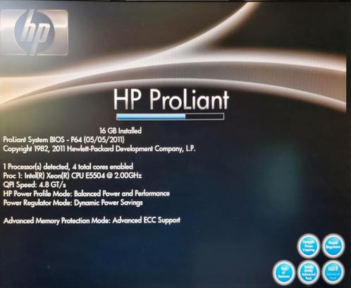 HP Proliant DL360 G6  E5504  16GB DDR3 ECC RAM