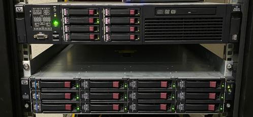 HP Proliant DL380 G6 Server en HP Storageworks