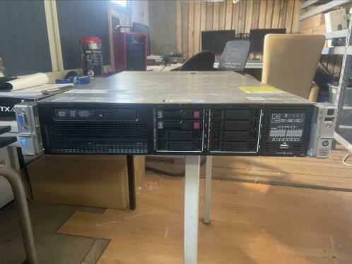 Hp proliant dl380p gen8 2x e5-2620 96gb ram 2tb hdd p420i