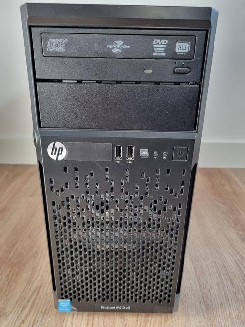 HP Proliant ML10 v2 te koop, met CPU, geheugen en DVD upgrad