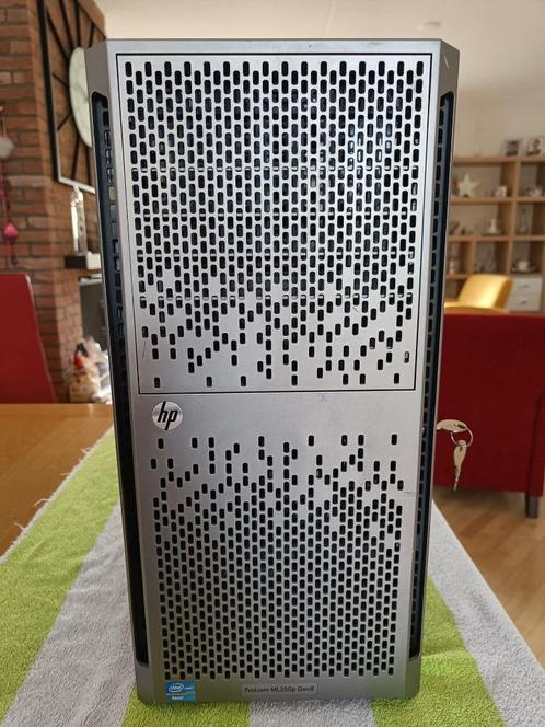 HP Proliant ML350p, 128GB ram, 2x Xeon E5-2650, 1,2TB HDD