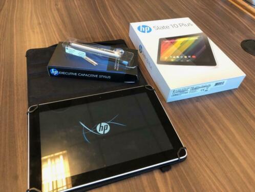 HP slate 10 plus - Tablet met Hoes