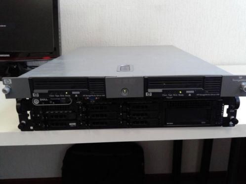 HP Storageworks 1U met 2x Ultrium 448