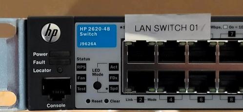 hp switch 48 poort 100mb
