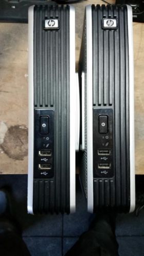 hp t5720 thinclient 2 stuks 1gb 1GHZ voor maar 30