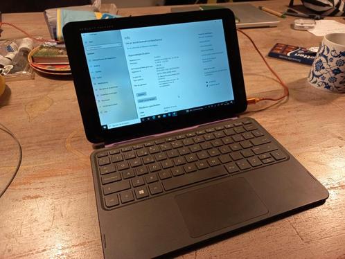 HP tablet met toetsenbord