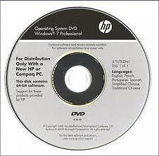 HP Windows 7 Professional SP1 - 64 bit