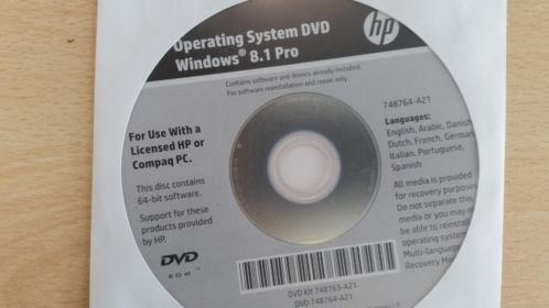 HP Windows 8.1 Pro install DVD (64-bit) Multilang  Drivers