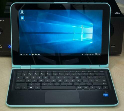 HP x360 11-K101nd1 11.6034 convertible mintgroen