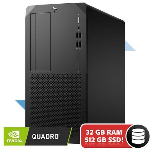 HP Z2 G5 Midi Tower Core i7-10700  512GB  32GB  K1200 4GB