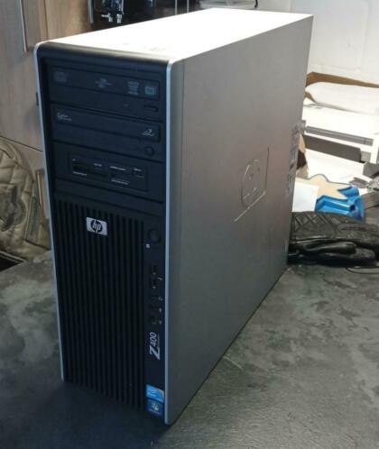 HP z400 workstation server W3565 3,20Ghz Quad Core 12GB RAM