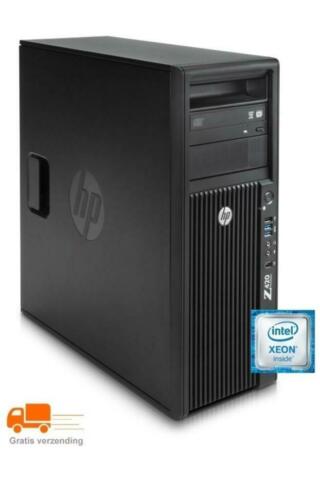 HP Z420 Sneller dan i7 7700k 16GB 256GB SSD Nvidia K4000