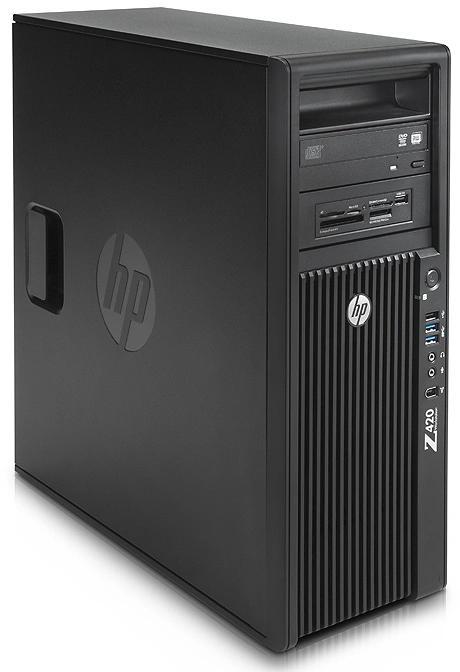 HP Z420 Workstation Intel Xeon E5-1620  12GB  256GB SSD...