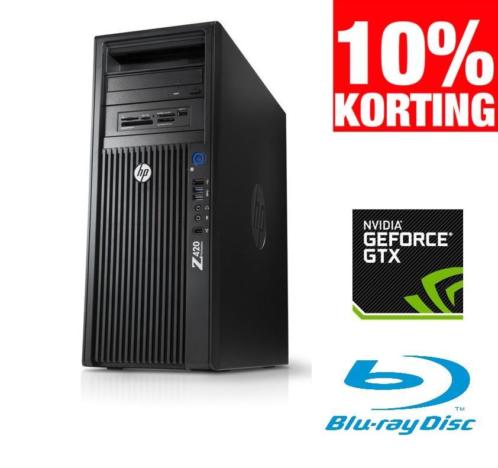 HP Z420 - Xeon E5-1620 Waterkoeling - 16Gb - Nvidia GTX 660 