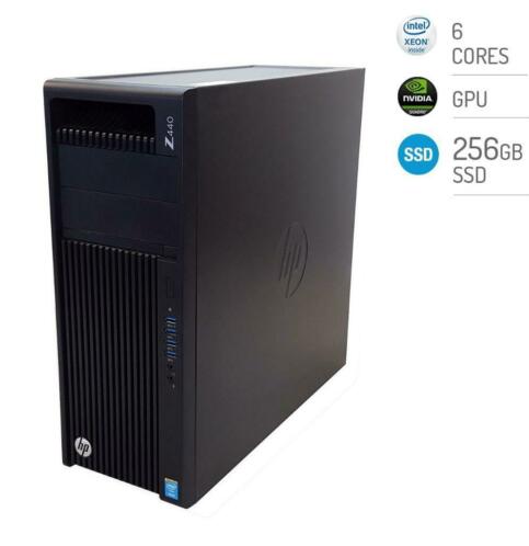 HP Z440 PC - E5-1650 v3 6Core - 48GB DDR4 - 256GB SSD - K620