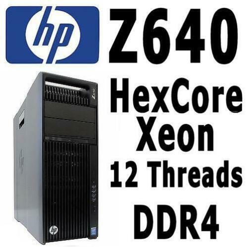 HP Z640 Workstation E5-2620 v3 HexCore 2.4Ghz 16GB SSD Win10